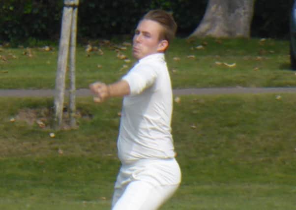 Josh Beeslee took two wickets on his Hastings Priory debut against Bickley Park.