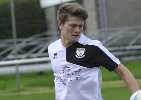 Ryan Harffey was Bexhill United's stand-out player in the 1-0 defeat away to Billingshurst.