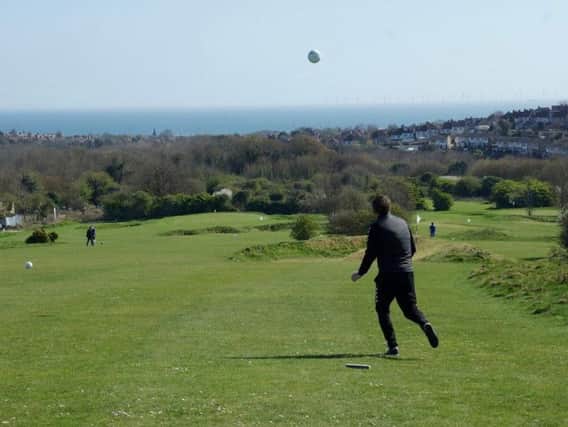 The Brighton Footgolf course