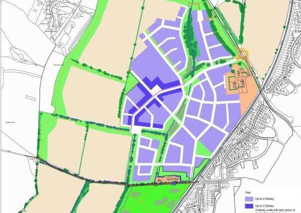 P1 will see 750 homes built in the north-east part of the land. From planning documents