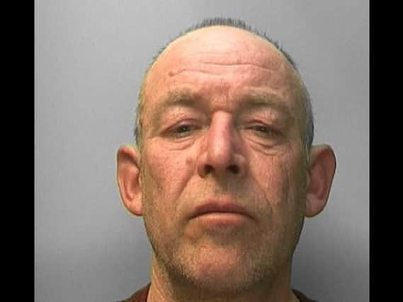 Richard Moughton, 59, of Fairstone Close, Hastings, was jailed for a total of seven years when he appeared at Brighton Law Courts on Friday, April 13.