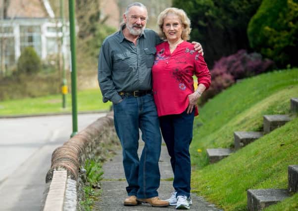 Daphne Belt, 78, and her husband Stephen, 67, in Littlehampton. Picture: Darren Cool/Magnus News
