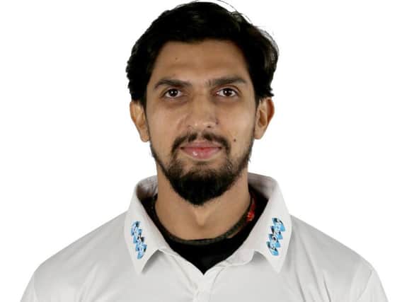 Ishant Sharma found it tough going, as did all the Sussex bowlers