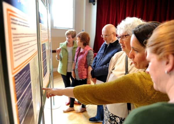 Latest consultation on Petworth Neighbourhood plan at the Leconfield Hall, Petworth Market Square. Pic Steve Robards  SR1617110 SUS-160618-102507001
