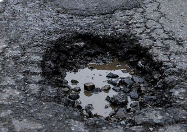 Pothole concern for businesses