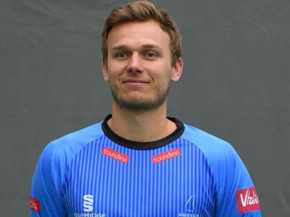 Danny Briggs comes into the Sussex squad / Picture by PW Sporting Photography