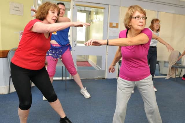 A Zumba session at the club when it opened in 2014. Picture: Liz Pearce L12023H14