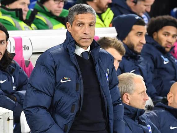 Chris Hughton. Picture by Phil Westlake (PW Sporting Photography)
