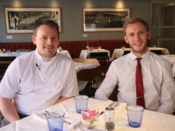Charlie Smyth and Sam Vickery, Pallant Restaurant.Photo credit: Rachel Poulton