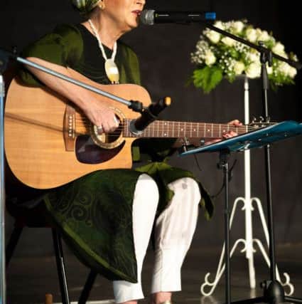 Lou Beckerman started and finished the programme with some beautiful songs. Picture: Niloo Kohan