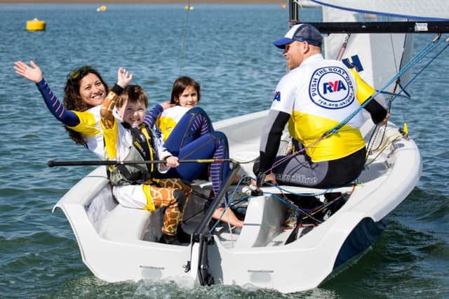 The RYA is urging Sussex families to 'push the boat out' this May. SUS-180429-104020001