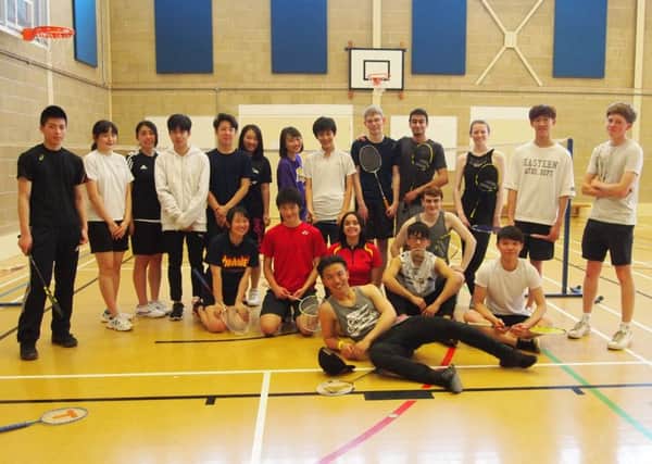 Students enjoyed the afternoon of sport
