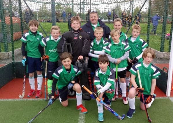 Chichester's under-12 boys at the In2 event