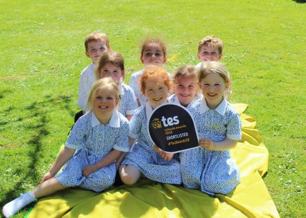 Handcross Park School have been shortlisted for the Early Years
Setting of the Year award SUS-180430-155743001