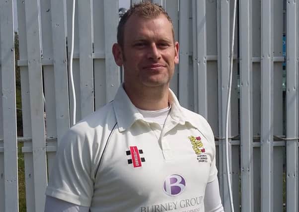 James Pooley top-scored with the bat during Hastings Priory's cup victory over Seaford on Saturday.
