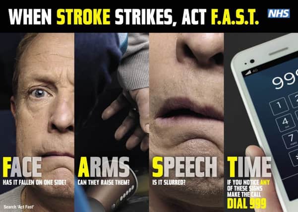 Every minute is vital when someone suffers a stroke