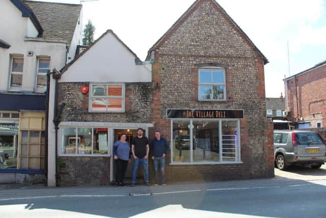 The Village Deli is located next to Bunce's in Storrington's high street
