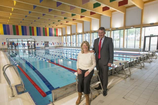 Olympic swimmer Mark Foster opened Windlesham House School's new sports complex SUS-180205-110049001