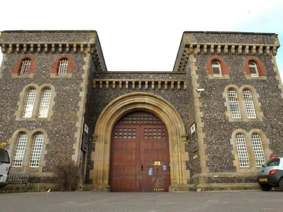 Lewes Prison ... there were 195 attacks on staff and prisoners recorded in 2017