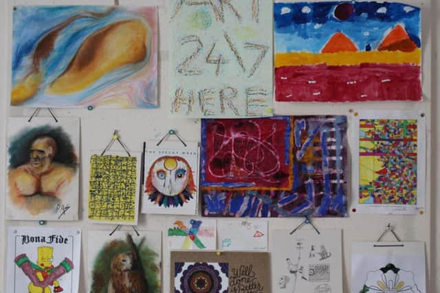 Some of the artists work at Preston Park Recovery Centre (Credit: Preston Park Recovery Centre)