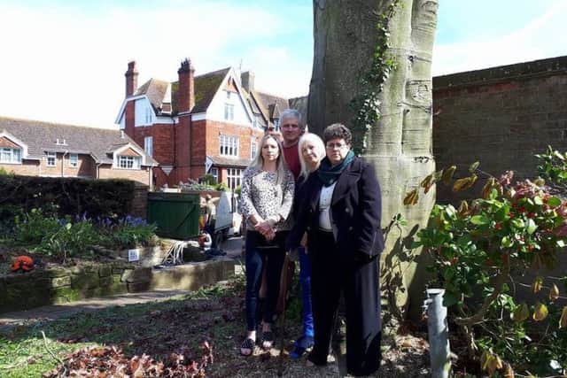 Residents are devastated  150-year-old tree is being cut down
