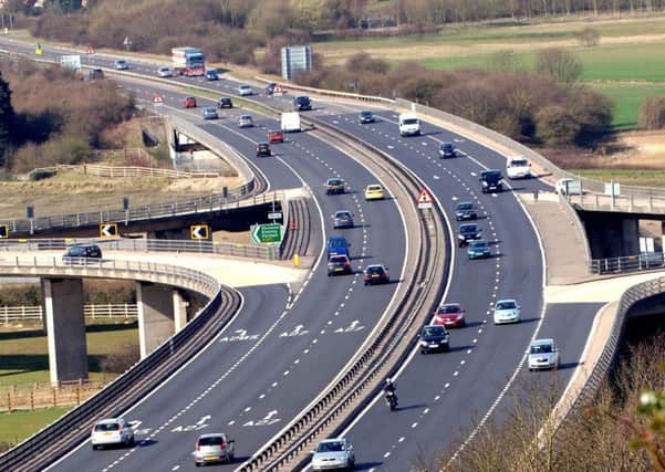 The A27 westbound from the flyover has been named as a congestion hotspot (file picture)