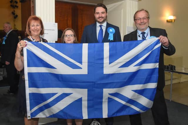 Conservatives Heather Mercer, Louise Murphy, Edward Crouch and Sean McDonald all held their seats