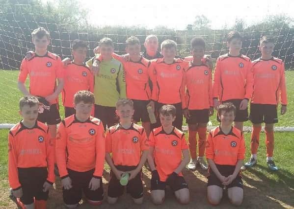 Whyke's under-14s - one of numerous successful teams at the club