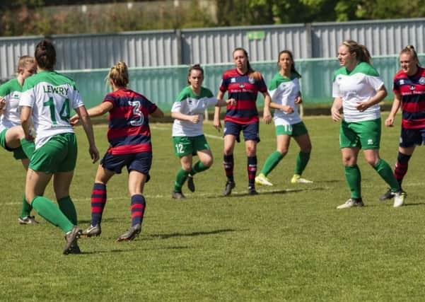 Chi City Ladies in action against QPR / Picture by Tommy McMillan