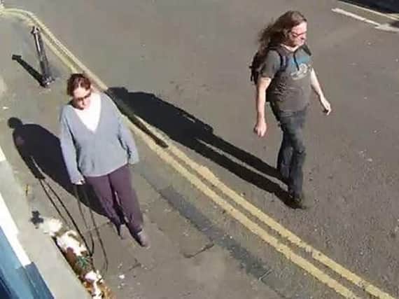 Police are looking to speak to three people (two pictured above) who were close to the scene of an attempted abduction of a child in Brighton