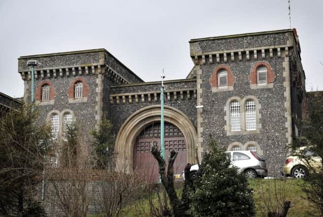 Lewes Prison ... figures show 623 inmates were crammed into just 617 spaces in March