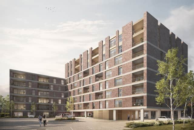 Plans for 98 flats next to Crawley College off Northgate Avenue