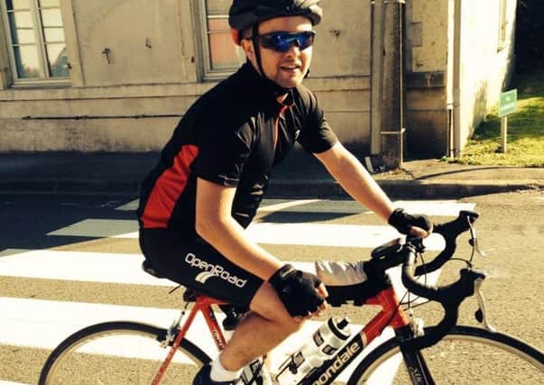 Harry Finnigan from Rustington is cycling 644 miles from London to Geneva in memory of his grandfather