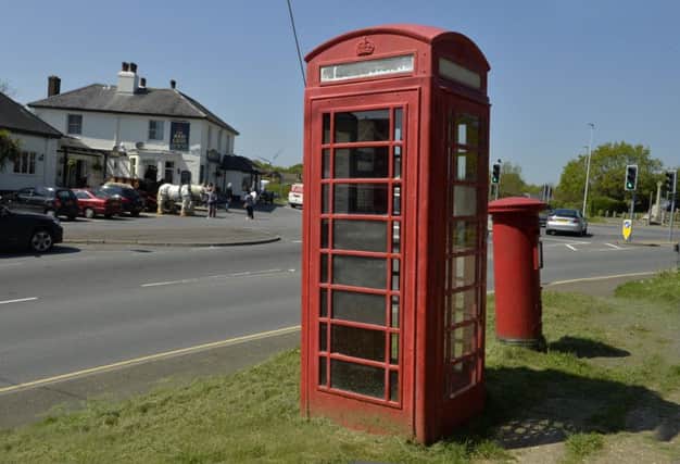 Telephone Box in Stonecross (Photo by Jon Rigby)