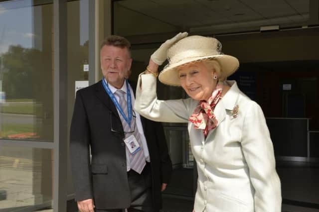 HRH Princess Alexandra visiting Eastbourne District General Hospital (Photo by Jon Rigby)