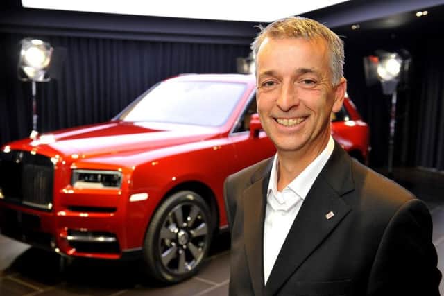 Andrew Ball, head of corporate relations, heritage and philanthropy at Rolls-Royce Motor Cars. Picture Steve Robards