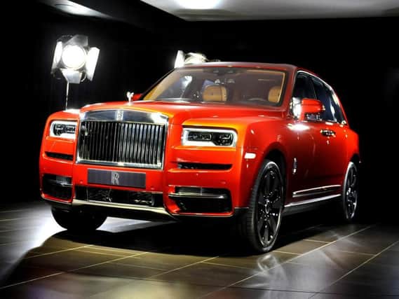 The new Rolls-Royce Cullinan launched at Goodwood on Thursday, May 10. Pictures Steve Robards