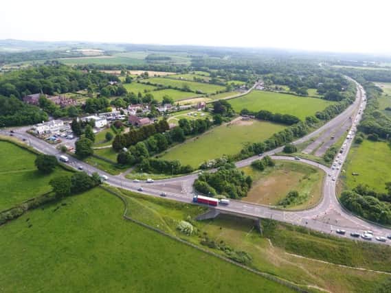 The Crossbush junction along the A27. Picture: Eddie Mitchell