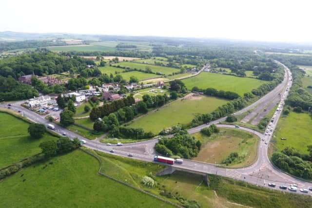 The Crossbush junction along the A27. Picture: Eddie Mitchell