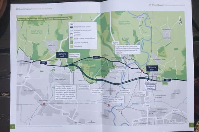 The tweaked 5a option, which has been announced as the preferred choice by Highways England