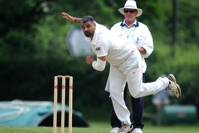 Jigar Parekh, who took 6-22 for Ifield 2nd XI