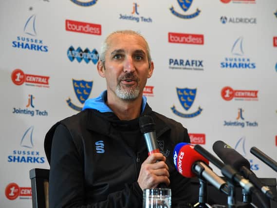 Sussex head coach Jason Gillespie / Picture by PW Sporting Photography