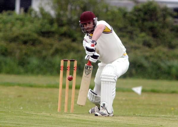 Ed White at the crease for Aldwick againat Selsey / Picture by Kate Shemilt