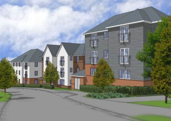 Detailed designs for 320 new homes south of Haywards Heath