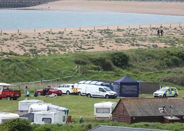 A 21-year-old woman was found dead at a caravan and camping site off Marine Parade, Seaford. Photo by Eddie Mitchell and Dan Jessup SUS-180513-154424001