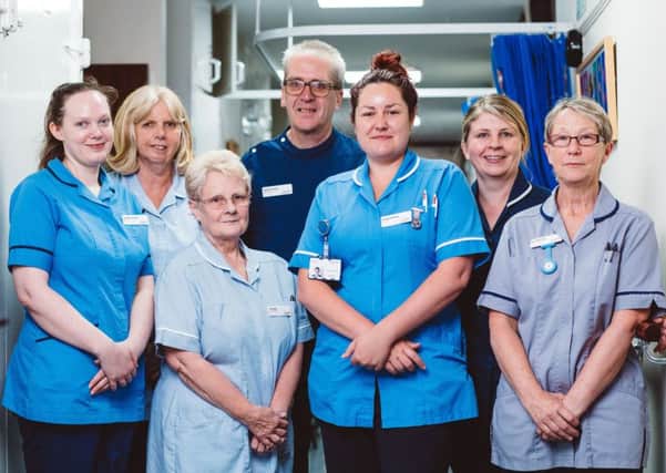 St Catherine's Hospice staff. Picture by Toby Phillips Photography