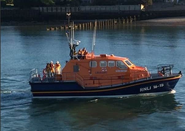 The Shoreham lifeboat has been called to a drifting boat in difficulty