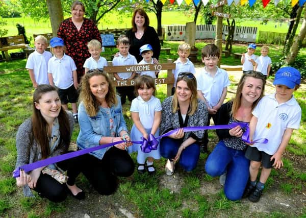 Compton and Up Marden Forest School opening. Pic Steve Robards SR1813071 SUS-181005-234959001