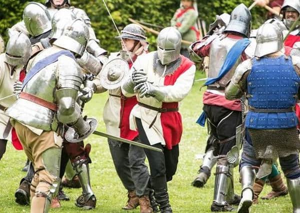 The siege will take place at the castle over the bank holiday weekend