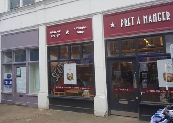 Pret A Manger in East Street, Chichester, has been given permission to expand